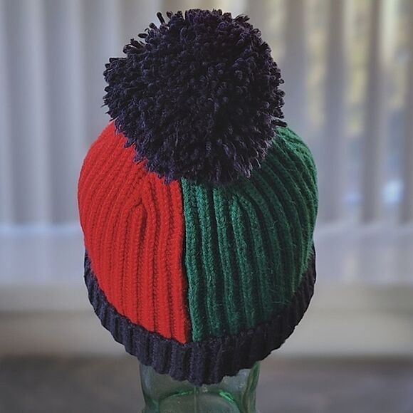 GAP Kids Colorblock Pom Beanie - Picture 6 of 10